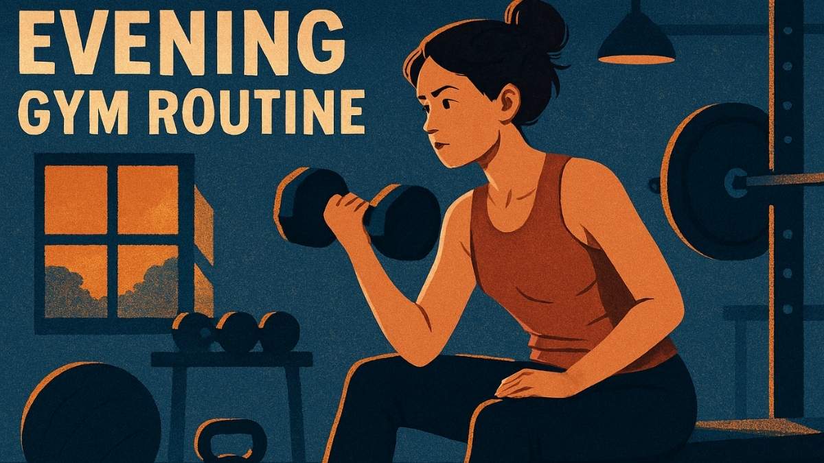Evening gym routine