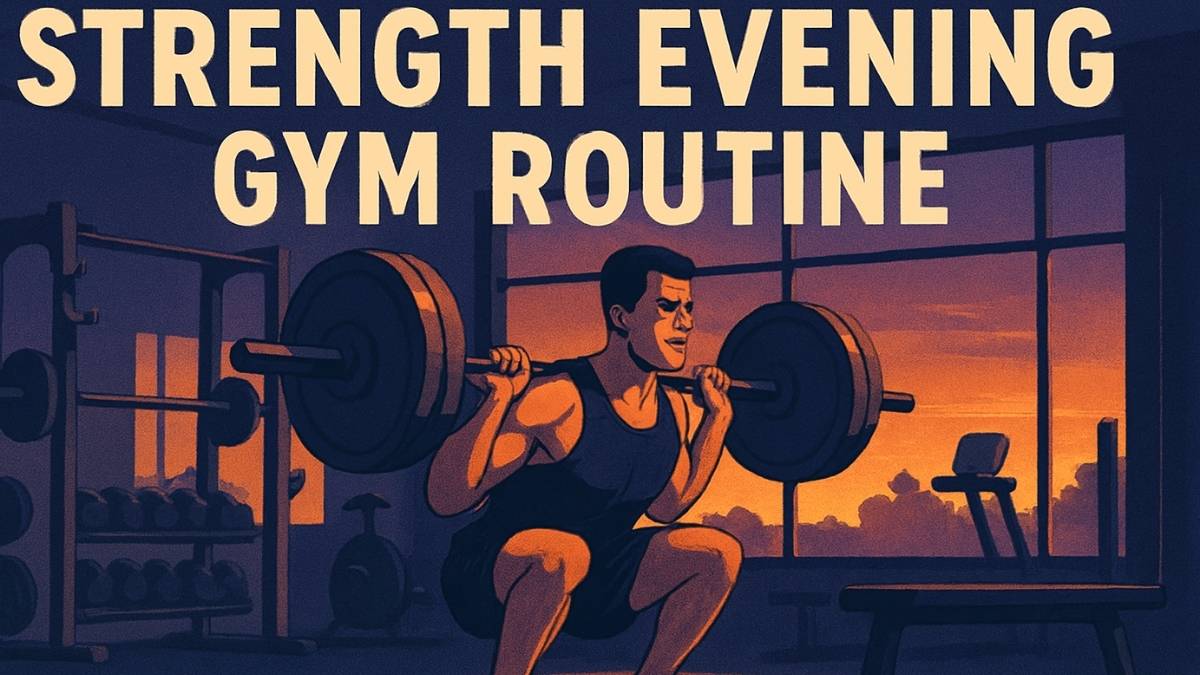 Strength Evening gym routine