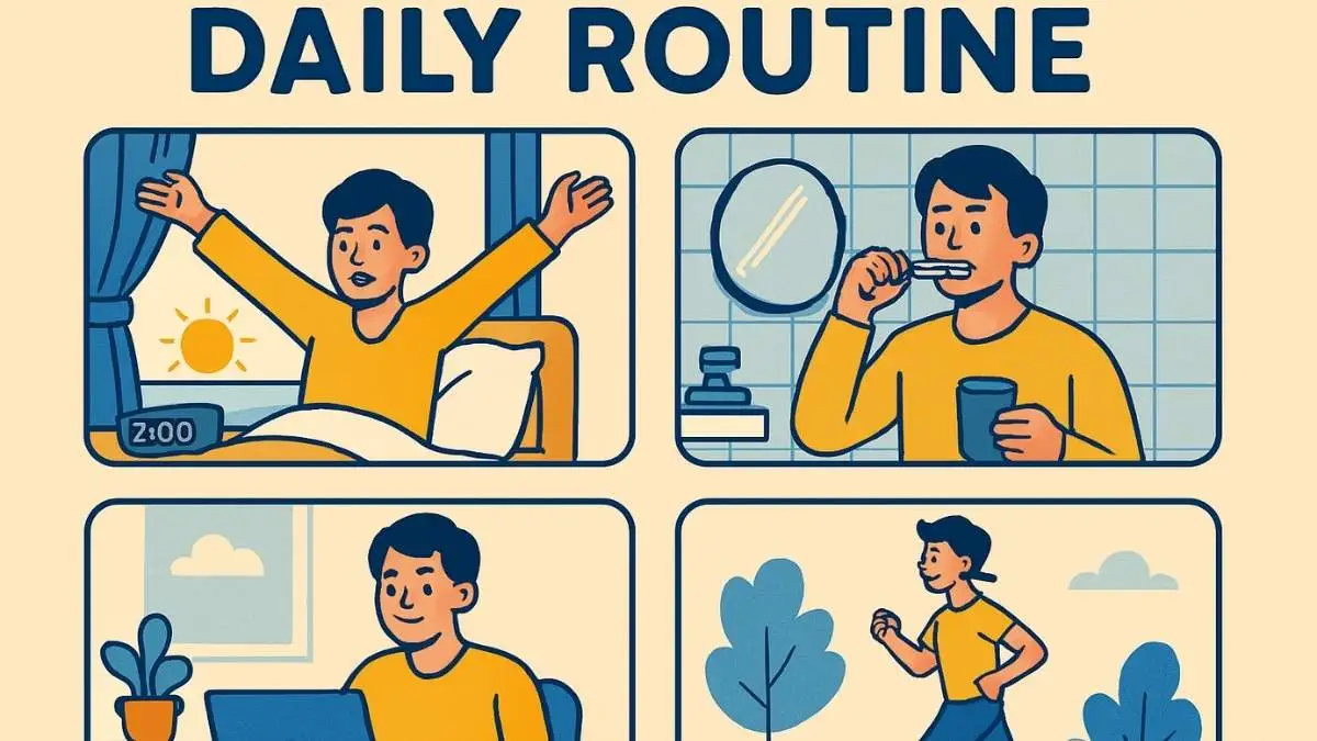 The Daily Routine Guide for Better Health, Focus, & Balance